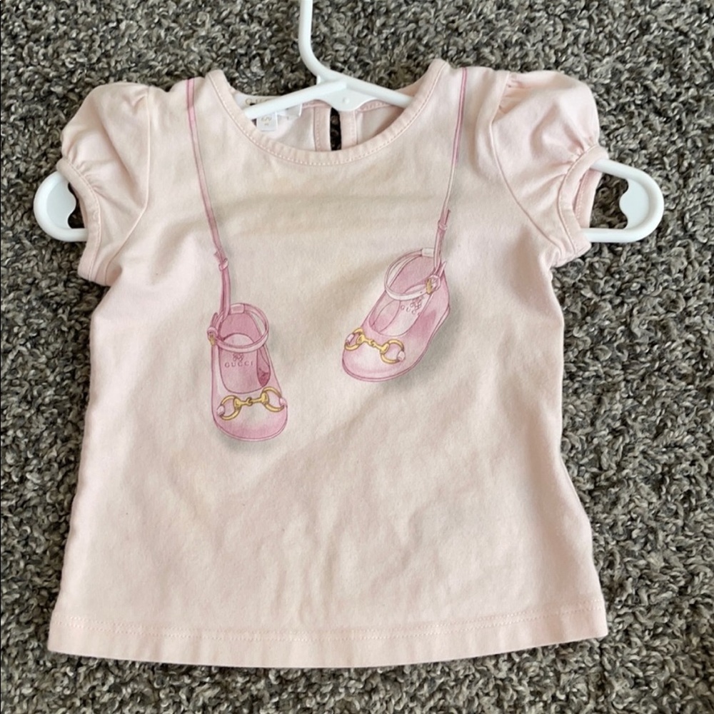 Authentic baby Gucci blouse 6/9 months
